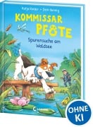 Cover-Bild zum Titel 'Kommissar Pfote (Band 7) - Spurensuche am Waldsee' von 'Katja Reider'