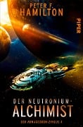 Cover-Bild zum Titel 'Der Neutronium-Alchimist' von 'Peter F. Hamilton'