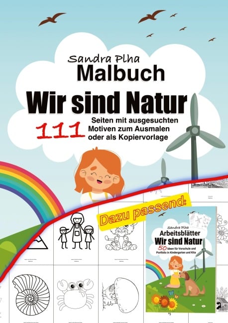 KitaFix Malbuch Wir sind Natur - Sandra Plha