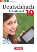 Cover-Bild zum Titel 'Deutschbuch Gymnasium 10. Schuljahr - Allgemeine Ausgabe - Arbeitsheft mit Lösungen' von 'Michael Germann, Cordula Grunow, Andrea Wagener, Irmgard Schick, Deborah Mohr'