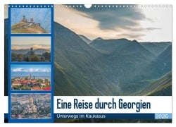Cover-Bild zum Titel 'Eine Reise durch Georgien (Wandkalender 2026 DIN A3 quer), CALVENDO Monatskalender' von 'Thomas Leonhardy'