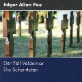 Cover-Bild zum Titel 'Der Fall Valdemar - Die Scheintoten' von 'Edgar Allen Poe'