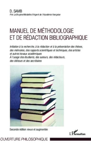 Manuel de methodologie et de redaction bibliographique - Djibril Samb