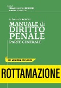 Cover-Bild zum Titel 'Manuale di diritto penale. Parte generale' von 'Roberto Garofoli'