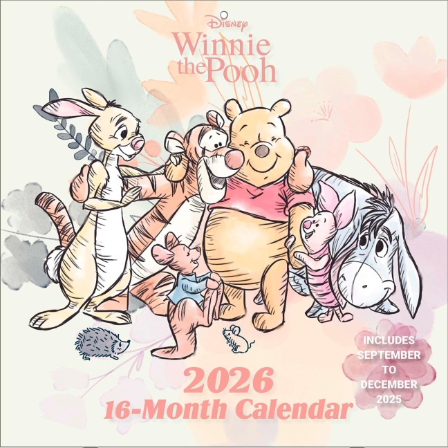 WINNIE THE POOH Broschürenkalender 30 x 30 - 