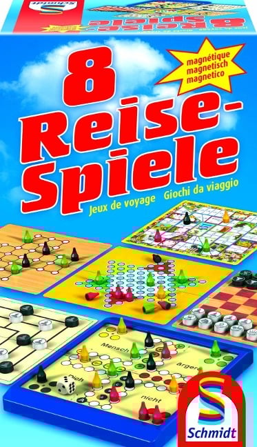 8 Reise-Spiele, magnetisch - 