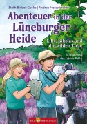 Cover-Bild zum Titel 'Abenteuer in der Lüneburger Heide - Lilly, Nikolas und die wilden Tiere' von 'Steffi Bieber-Geske, Andrea Nesseldreher'