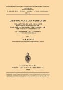 Cover-Bild zum Titel 'Die Prognose der Neurosen' von 'K. Ernst'