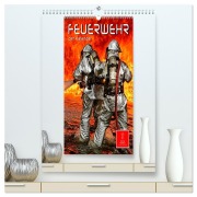 Cover-Bild zum Titel 'Feuerwehr - der Kalender (hochwertiger Premium Wandkalender 2026 DIN A2 hoch), Kunstdruck in Hochglanz' von 'Peter Roder'