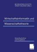 Cover-Bild zum Titel 'Wirtschaftsinformatik und Wissenschaftstheorie' von ''