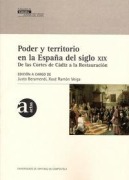 Cover-Bild zum Titel 'Poder y territorio en la España del siglo XIX: De las Cortes de Cádiz a la Restauración' von ''