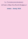 Cover-Bild zum Titel 'Il Communionismo (A Treatise About New Kind Of Communes)' von 'Ivancho Jotata'