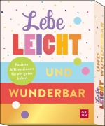 Cover-Bild zum Titel 'Affirmationskarten: Lebe leicht und wunderbar' von ''