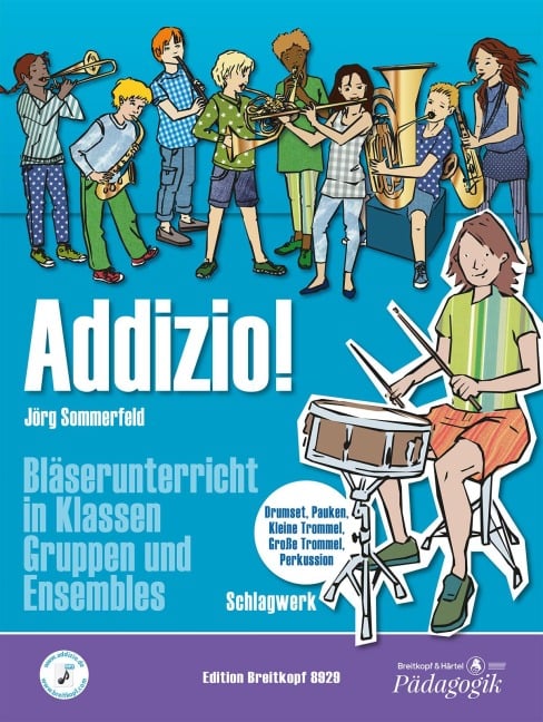 Addizio! Schülerausgabe Schlagwerk - Jörg Sommerfeld