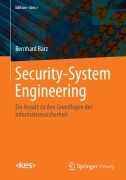 Cover-Bild zum Titel 'Security-System Engineering' von 'Bernhard Barz'