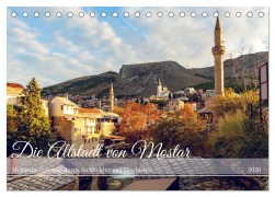 Cover-Bild zum Titel 'Die Altstadt von Mostar (Tischkalender 2026 DIN A5 quer), CALVENDO Monatskalender' von ''