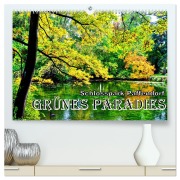 Cover-Bild zum Titel 'Grünes Paradies - Schlosspark Paffendorf (hochwertiger Premium Wandkalender 2026 DIN A2 quer), Kunstdruck in Hochglanz' von 'Henning von Löwis of Menar'