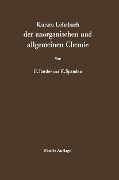 Cover-Bild zum Titel 'Kurzes Lehrbuch der anorganischen und allgemeinen Chemie' von 'Gerhart Jander, Hans Spandau'