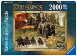 Cover-Bild zum Titel 'Ravensburger Puzzle 16927 - LOTR: The Fellowship of the Ring - 2000 Teile Herr der Ringe Puzzle für Erwachsene und Kinder ab 14 Jahren' von ''