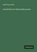 Cover-Bild zum Titel 'Geschichte der Nationalökonomie' von 'Adolf Damaschke'