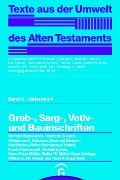 Cover-Bild zum Titel 'Grab-, Sarg-, Votiv- und Bauinschriften' von 'Christel Butterweck, Boyo Ockinga, Willem H. Ph. Römer, Hans P. Roschinski, Heike Sternberg-El Hotabi'