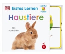 Cover-Bild zum Titel 'Erstes Lernen Würfelpuzzle. Haustiere' von 'DK Erstes Lernen'