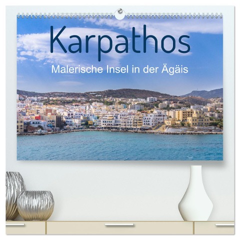 Karpathos - Malerische Insel in der Ägäis (hochwertiger Premium Wandkalender 2025 DIN A2 quer), Kunstdruck in Hochglanz - Stefan O. Schüller und Elke Schüller