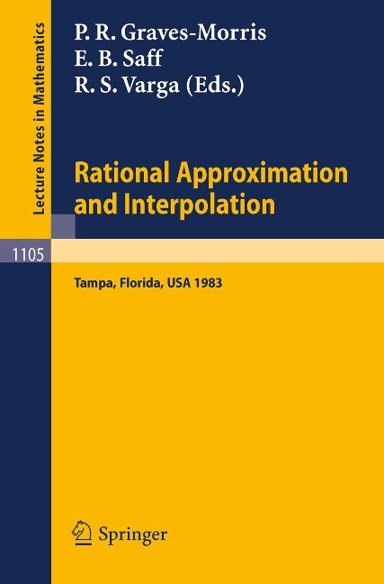 Rational Approximation and Interpolation - 
