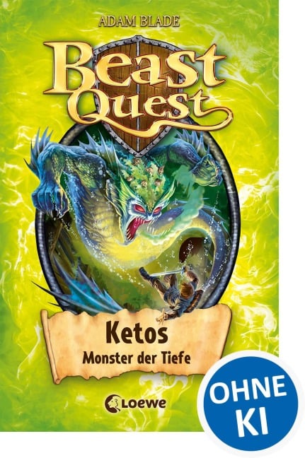 Beast Quest 53 - Ketos, Monster der Tiefe - Adam Blade
