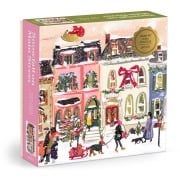 Cover-Bild zum Titel 'Snowfall on Main Street 1000 Piece Foil Puzzle' von ''