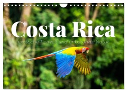 Cover-Bild zum Titel 'Costa Rica - exotische Tierwelt und unberührte Natur (Wandkalender 2026 DIN A4 quer), CALVENDO Monatskalender' von 'Happy Monkey'