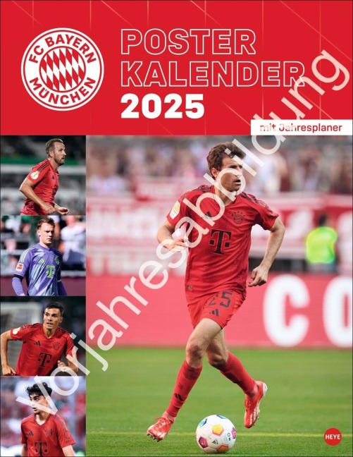 FC Bayern München Posterkalender 2026 - 