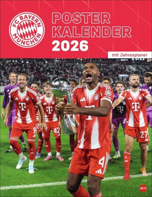 FC Bayern München Posterkalender 2026 - 