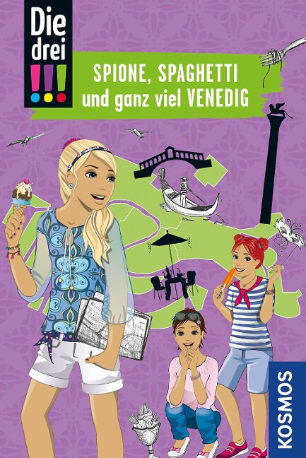 Die drei !!!, Spione, Spaghetti und ganz viel Venedig - Henriette Wich