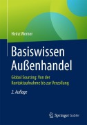 Cover-Bild zum Titel 'Basiswissen Außenhandel' von 'Heinz Werner'