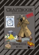 Cover-Bild zum Titel 'CRAFTBOOK - 120 SEITEN KRIMI MOTIVE - DETEKTIVE - KNIFFLIGE RÄTSEL - GAUNER - GANGSTER - POLIZISTEN - POLIZEIHUND - FAHRZEUGE - TRESOR - HÄFTLINGE' von 'Gabriele André, Wolfgang André'