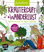 Cover-Bild zum Titel 'Ausmalreise Kräuterduft und Wanderlust' von ''