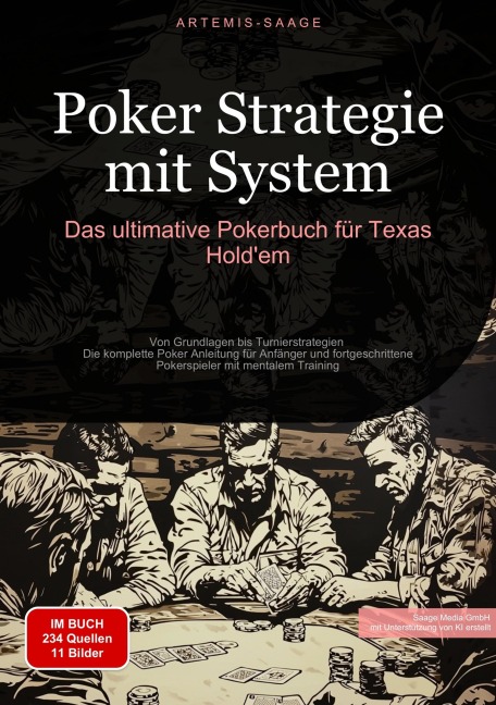 Poker Strategie mit System: Das ultimative Pokerbuch für Texas Hold'em - Artemis Saage - Deutschland