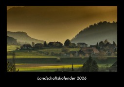 Cover-Bild zum Titel 'Landschaftskalender 2026 Fotokalender DIN A3' von 'Tobias Becker'