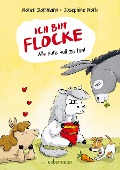 Cover-Bild zum Titel 'Ich bin Flocke - Alle Hufe voll zu tun!' von 'Maren Dammann'
