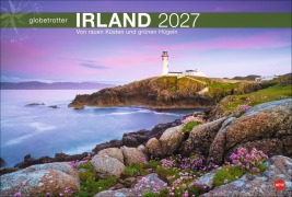 Cover-Bild zum Titel 'Irland Globetrotter Kalender 2027 - Von rauen Küsten und grünen Hügeln' von ''