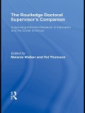 Cover-Bild zum Titel 'The Routledge Doctoral Supervisor's Companion' von ''