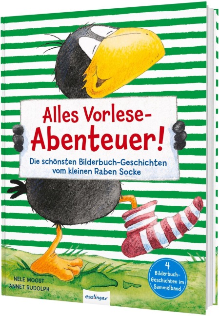 Der kleine Rabe Socke: Alles Vorlese-Abenteuer! - Nele Moost