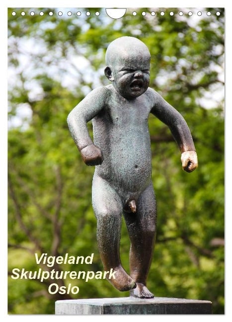 Vigeland (Wandkalender 2025 DIN A4 hoch), CALVENDO Monatskalender - Andrea Koch