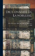 Cover-Bild zum Titel 'Dictionnaire de la noblesse..; Volume 8' von ''