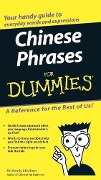 Cover-Bild zum Titel 'Chinese Phrases For Dummies' von 'Wendy Abraham'