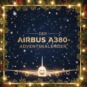 Cover-Bild zum Titel 'Der Airbus A380-Adventskalender' von 'Linus Zimmermann'