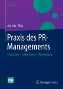 Cover-Bild zum Titel 'Praxis des PR-Managements' von ''