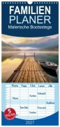 Cover-Bild zum Titel 'Familienplaner 2027 - Malerische Bootsstege mit 5 Spalten (Wandkalender, 21 x 45 cm) CALVENDO' von 'Torsten Irmer'