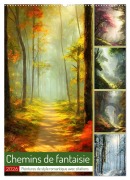 Chemins de fantaisie (Calendrier mural 2026 DIN A2 horizontal), CALVENDO calendrier mensuel - Sabine Löwer